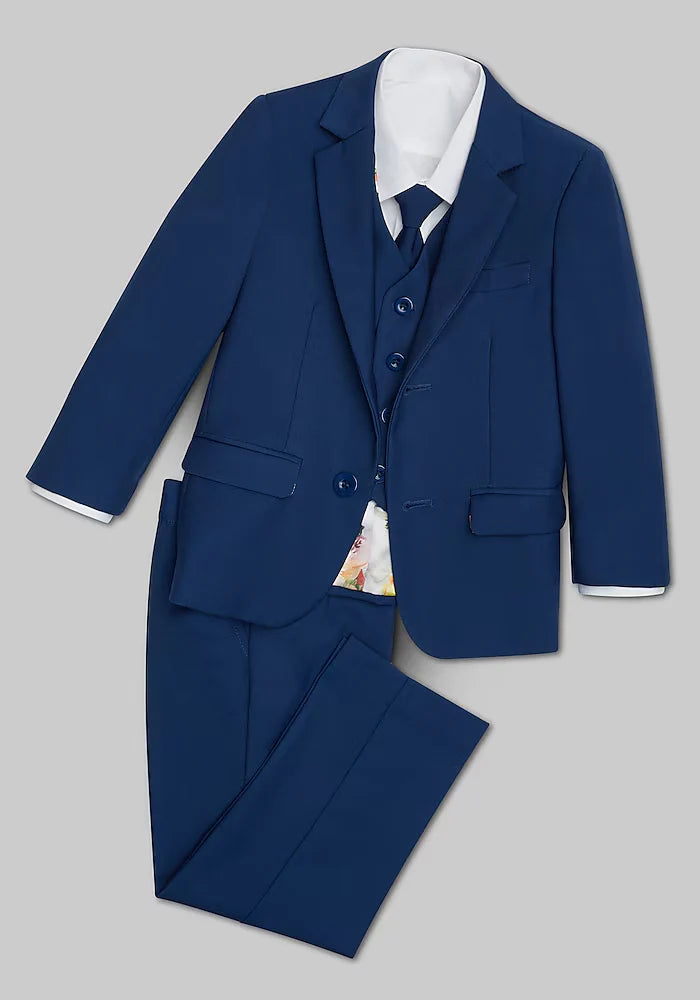 Peanut Butter Collection 007 Cobalt suit - FOSTANI.com