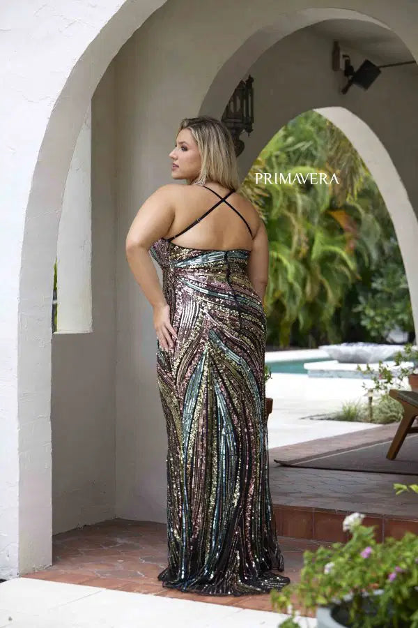 Primavera 14082 Dress - FOSTANI.com