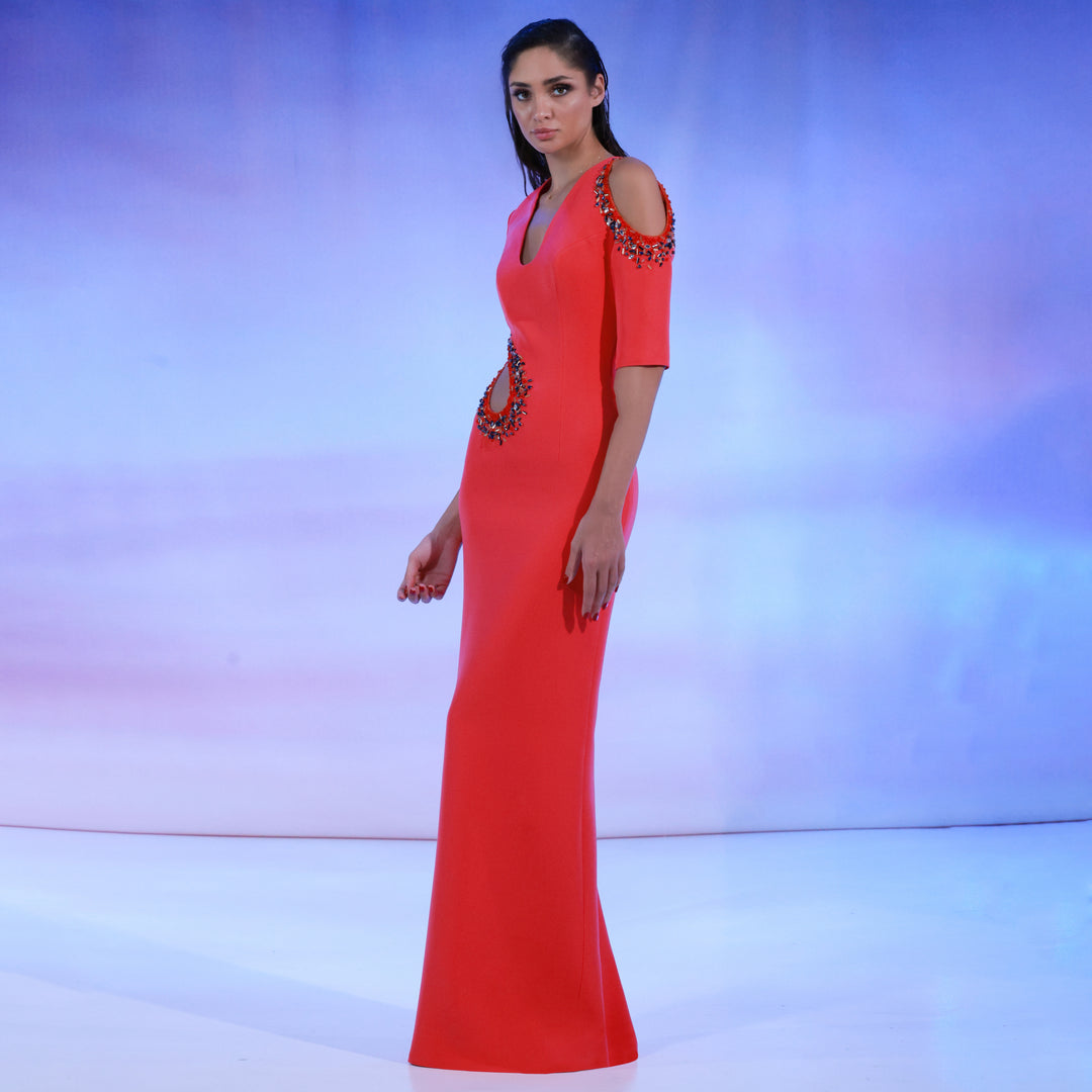 REVERIE COUTURE SS148 DRESS - FOSTANI.com