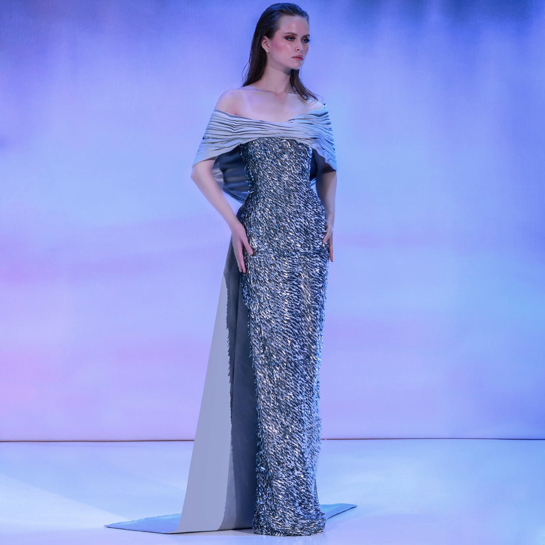REVERIE COUTURE SS156 DRESS - FOSTANI.com