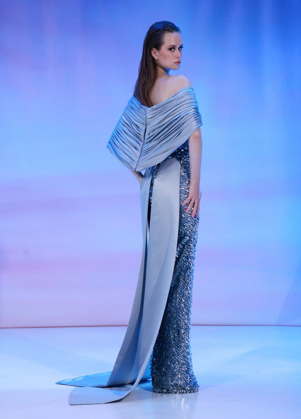 REVERIE COUTURE SS156 DRESS - FOSTANI.com