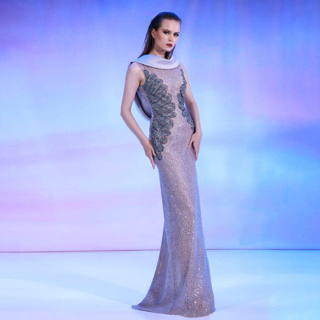 REVERIE COUTURE SS158 DRESS - FOSTANI.com