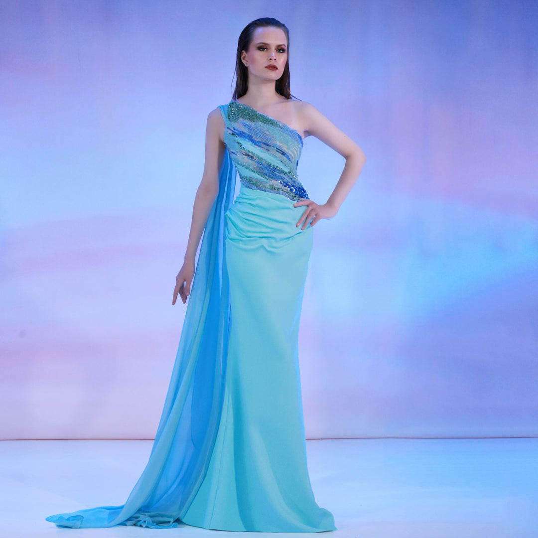 REVERIE COUTURE SS162 DRESS - FOSTANI.com