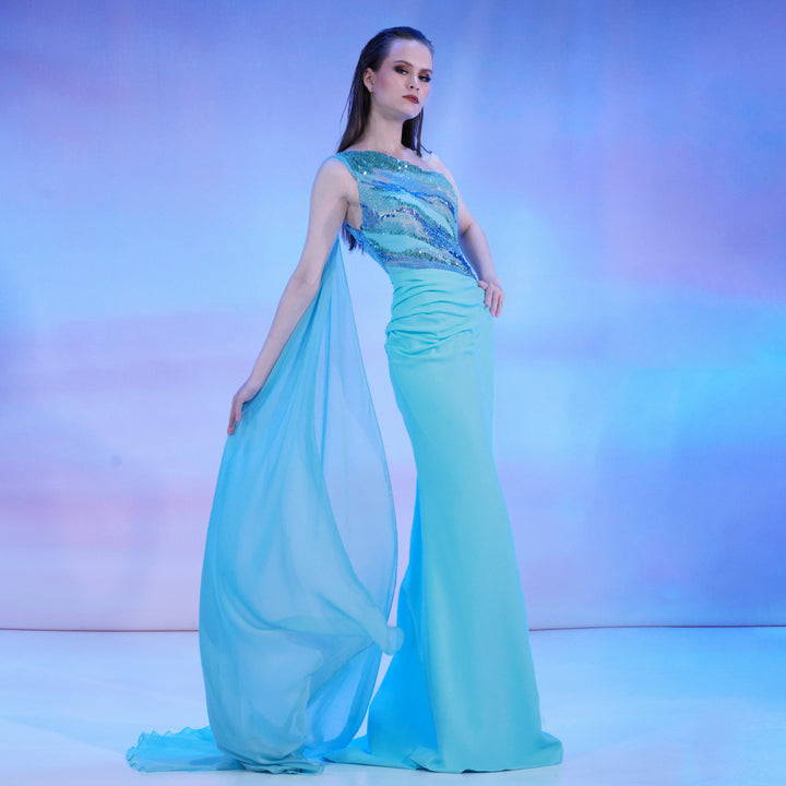 REVERIE COUTURE SS162 DRESS - FOSTANI.com