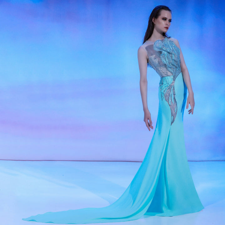 REVERIE COUTURE SS164 DRESS - FOSTANI.com