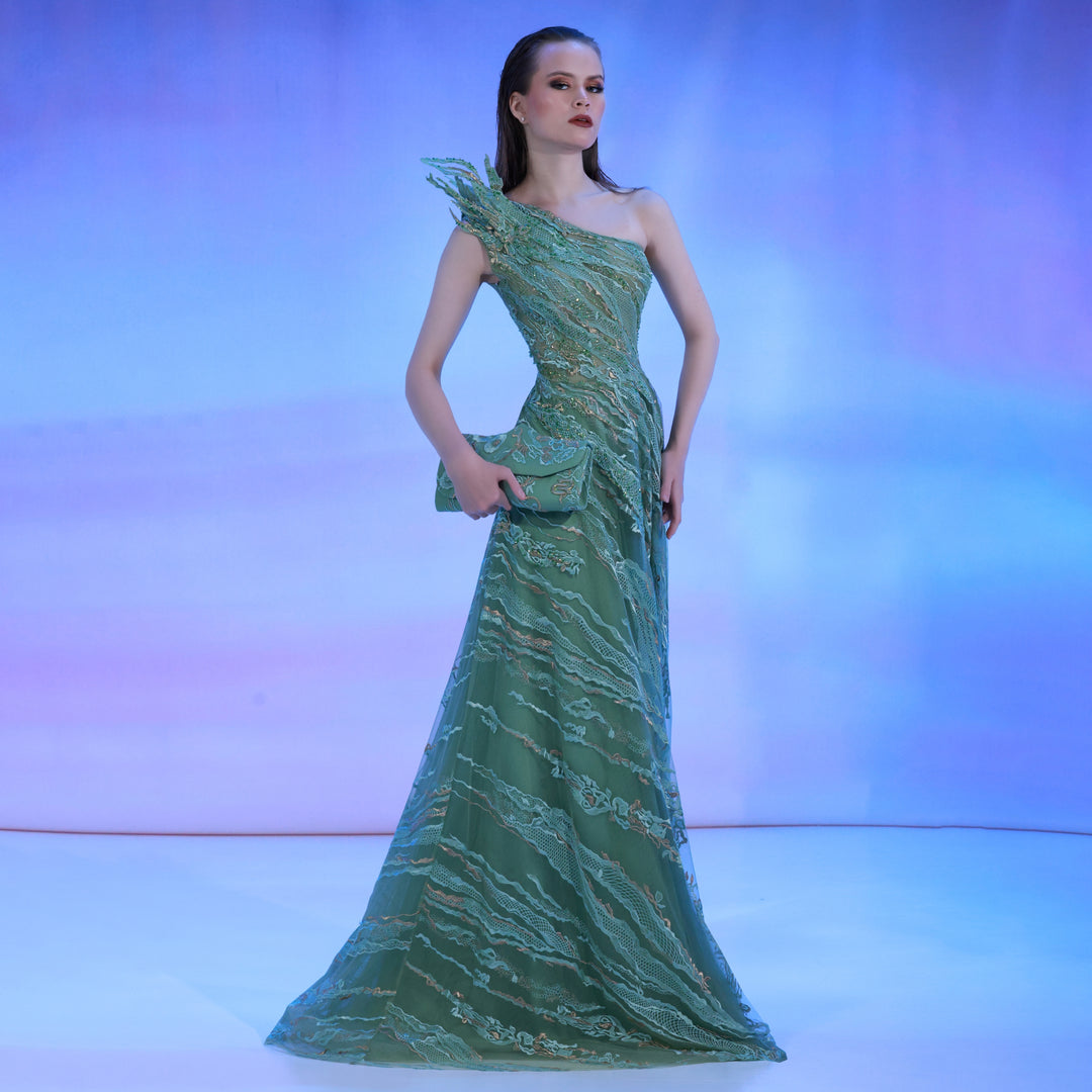 REVERIE COUTURE SS171 DRESS - FOSTANI.com