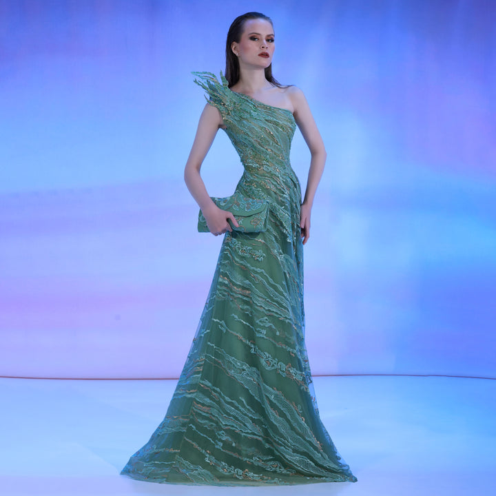 REVERIE COUTURE SS171 DRESS - FOSTANI.com