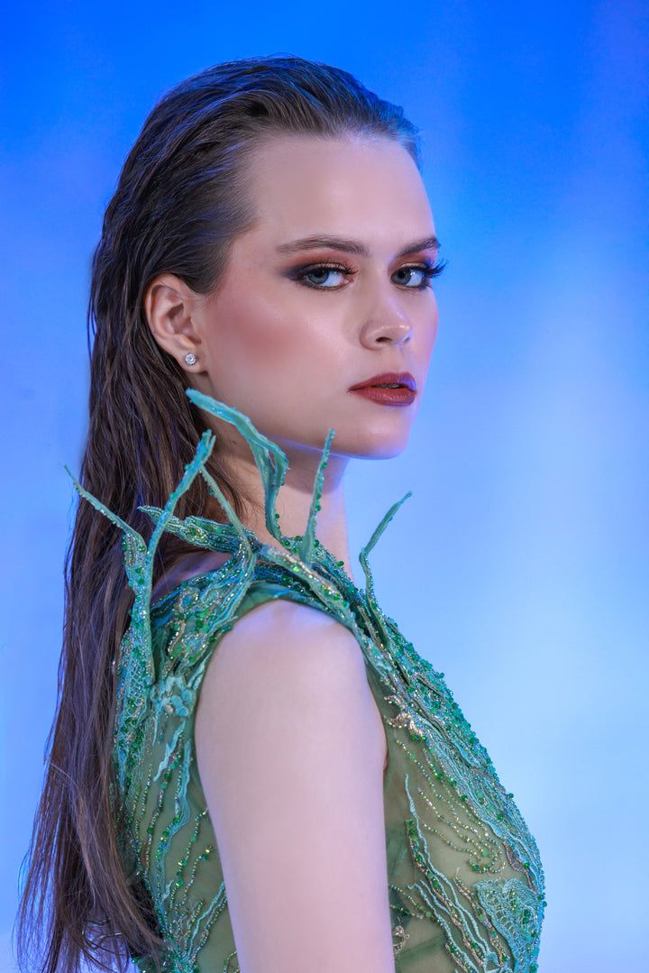 REVERIE COUTURE SS171 DRESS - FOSTANI.com