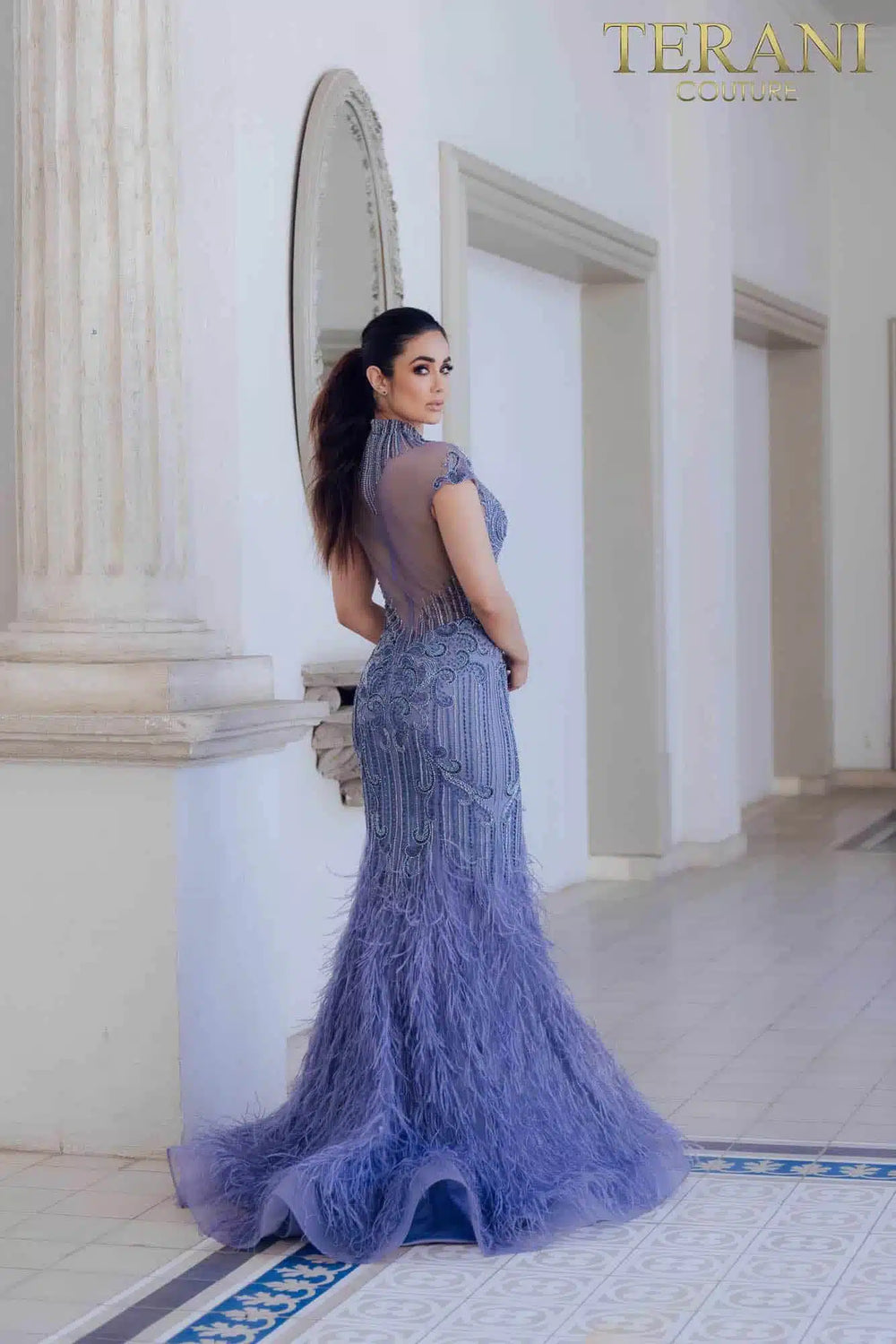 Terani 1721GL4446 Dress - FOSTANI.com