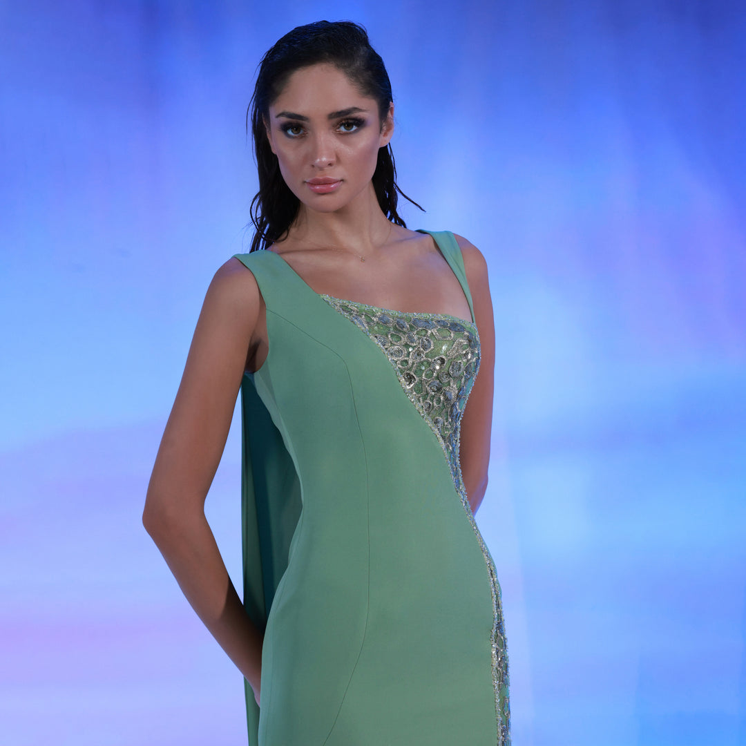 REVERIE COUTURE SS172 DRESS - FOSTANI.com