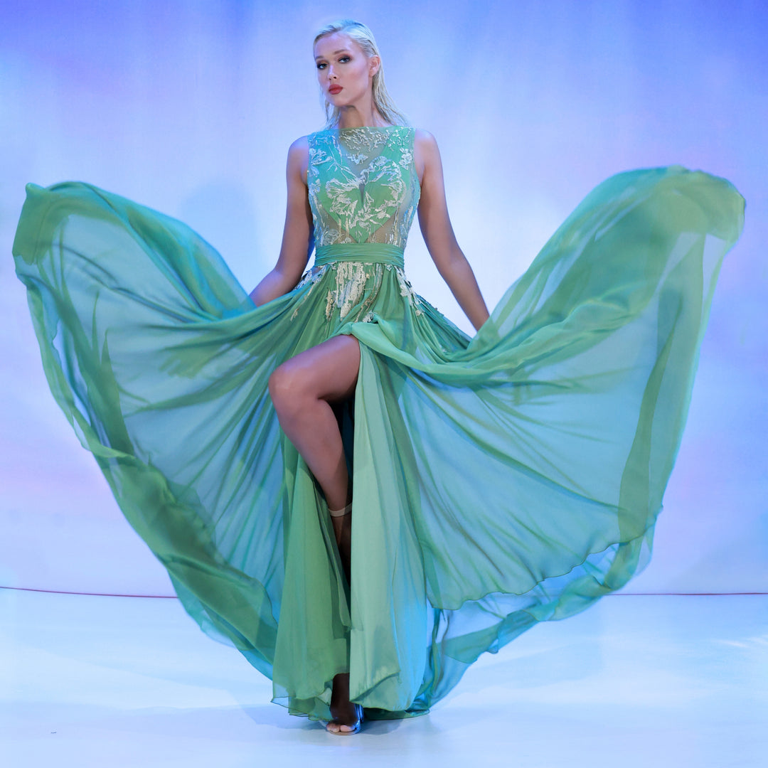 REVERIE COUTURE SS173 DRESS - FOSTANI.com