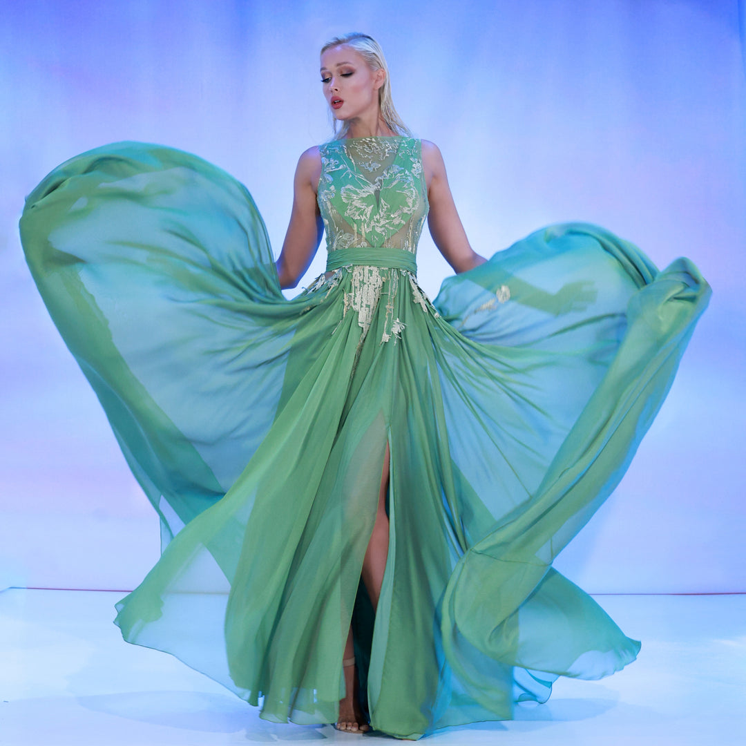 REVERIE COUTURE SS173 DRESS - FOSTANI.com