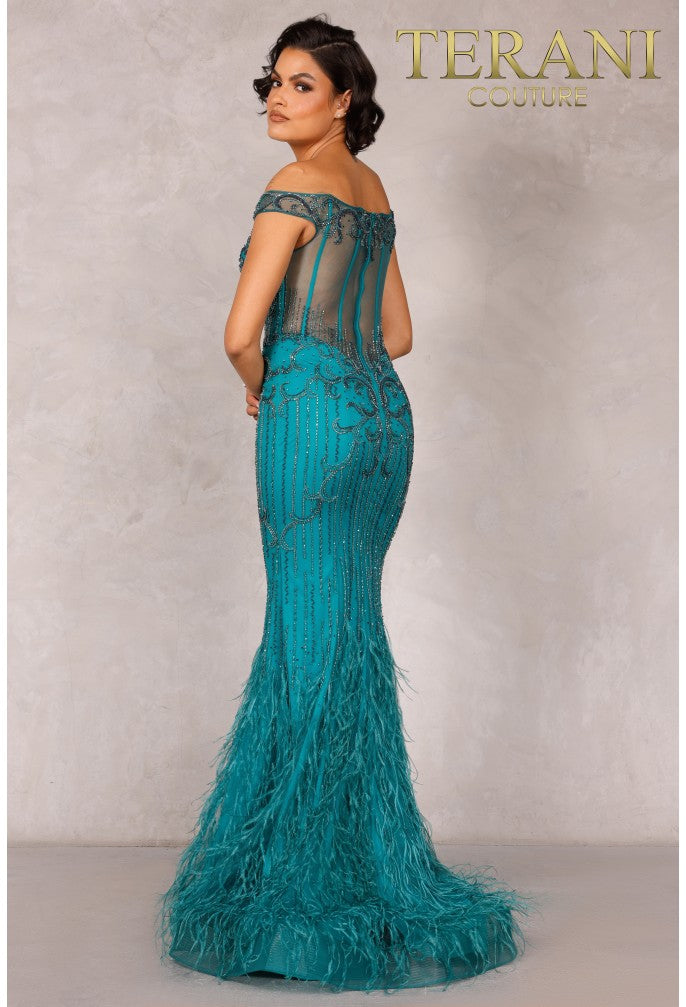 TERANI 2214GL0113 Dress - FOSTANI.com