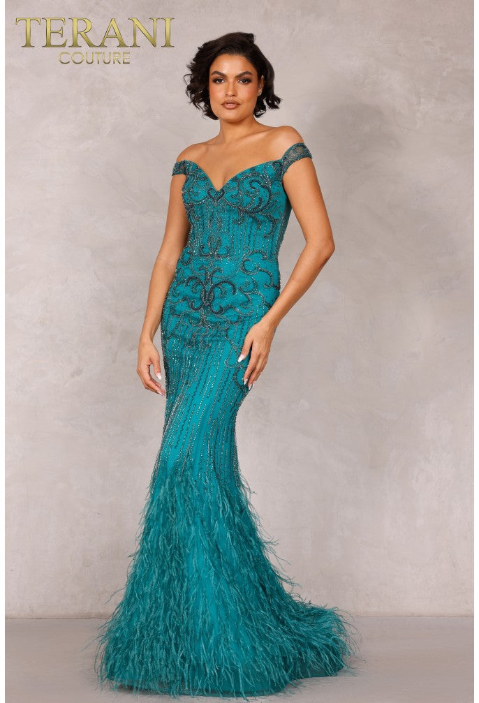TERANI 2214GL0113 Dress - FOSTANI.com