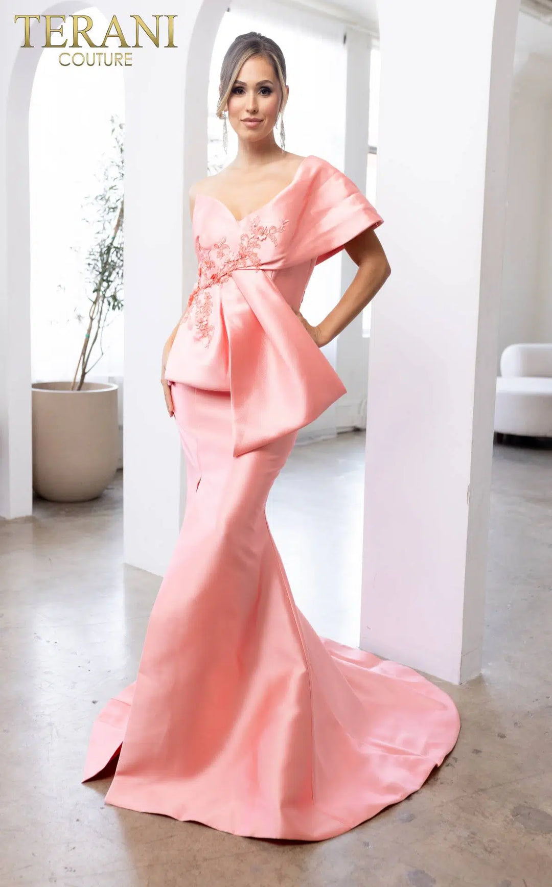 TERANI 241E2468 DRESS - FOSTANI.com