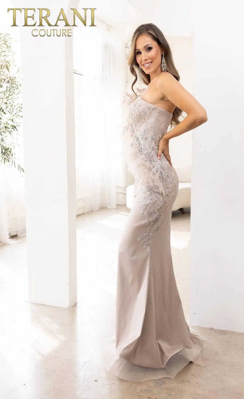 TERANI 241E2485 DRESS - FOSTANI.com