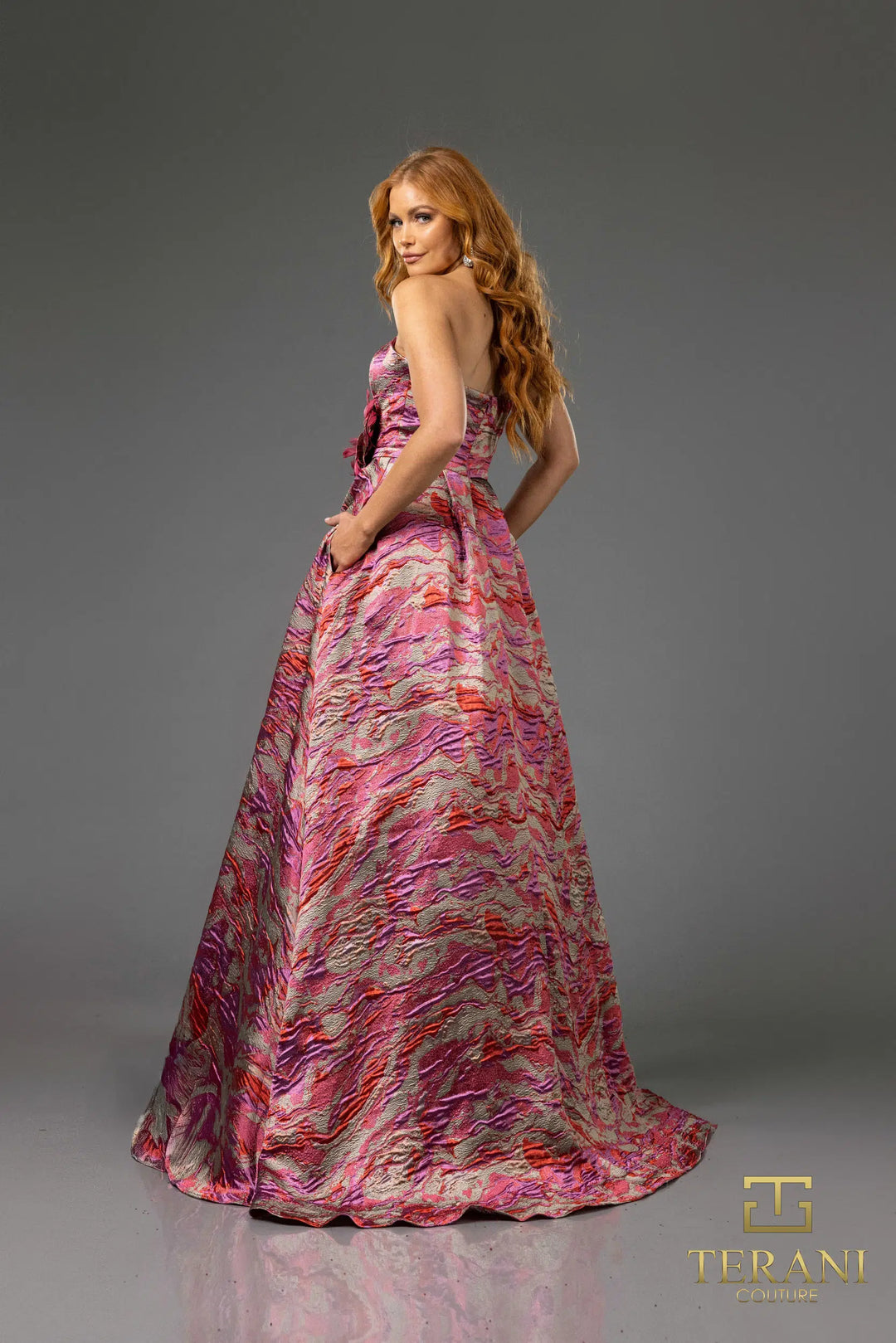 TERANI 251E4269 DRESS - FOSTANI.com