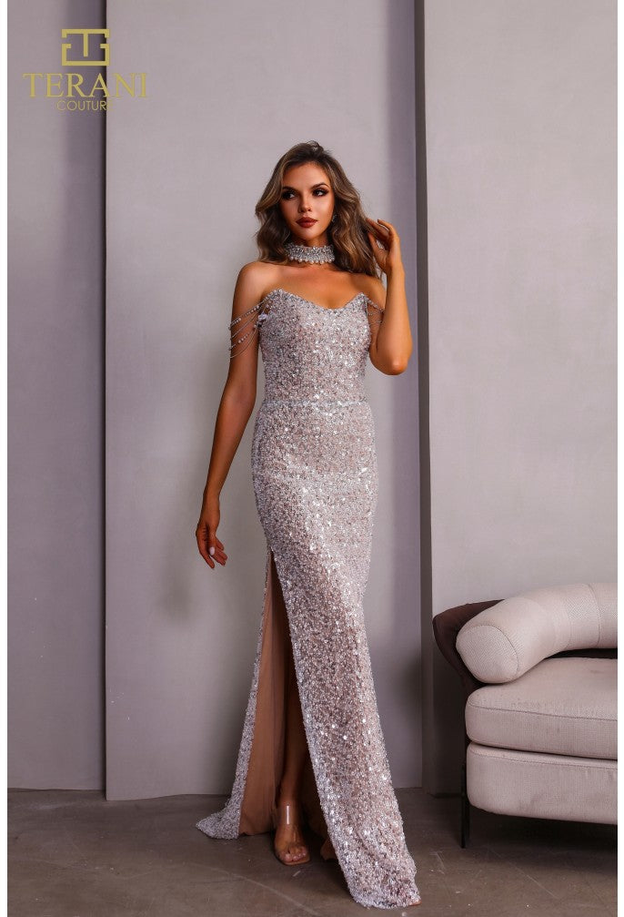 TERANI 251P4329 DRESS - FOSTANI.com