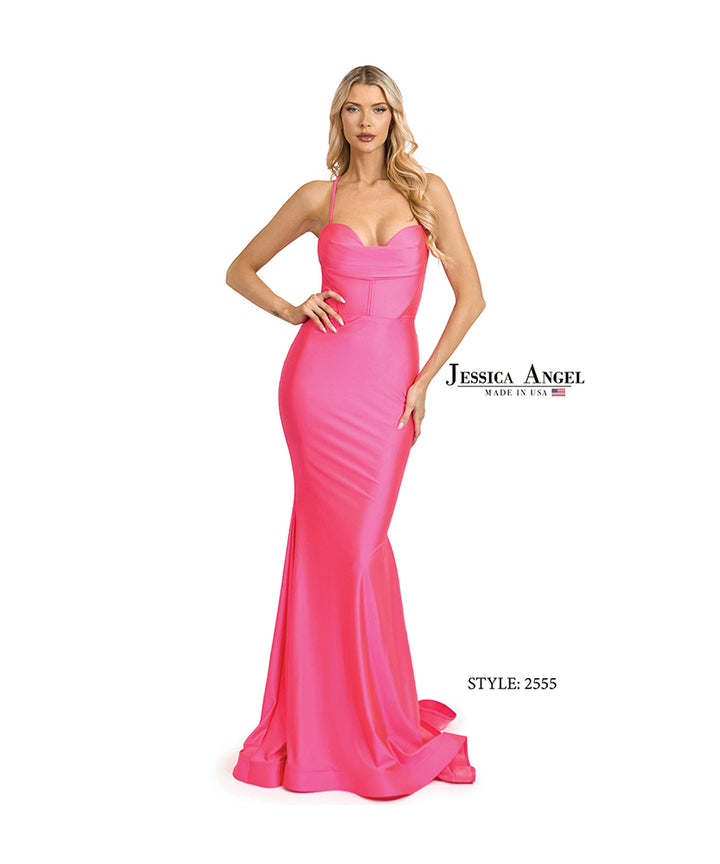 Jessica Angel 2555 sweetheart mermaid gown front view