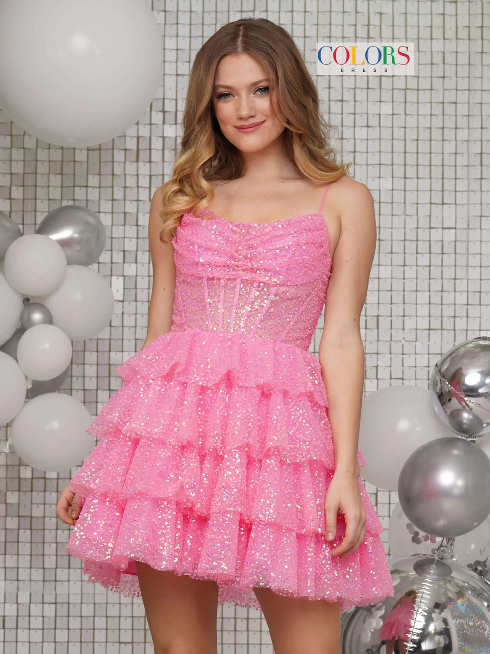 Colors 3345 Dress - FOSTANI.com