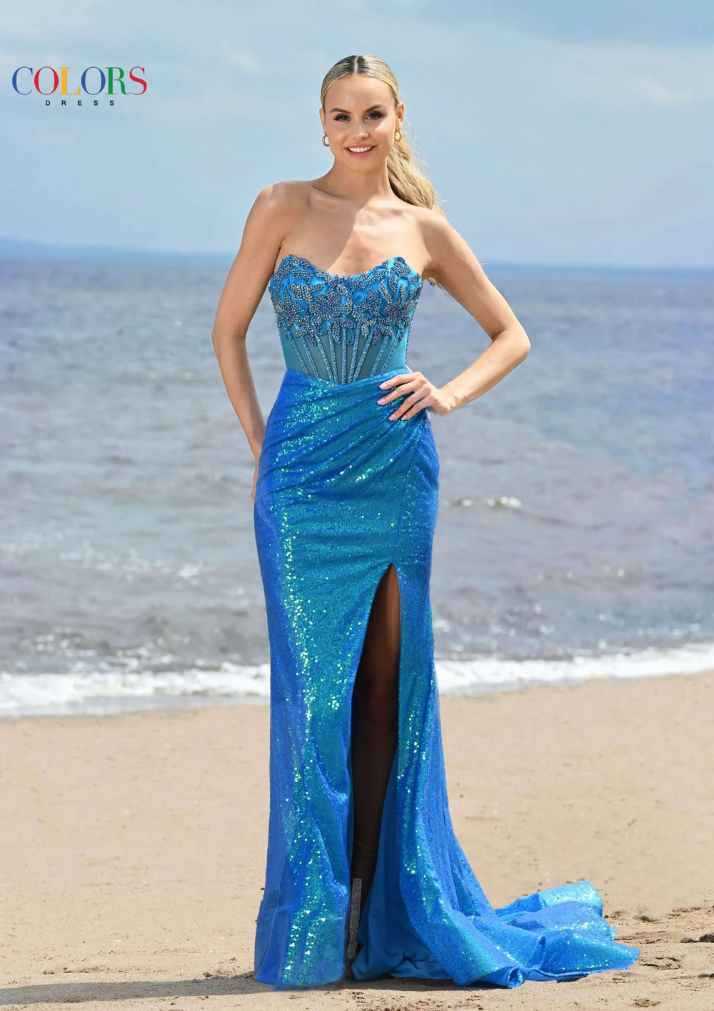 Colors 3512 Dress - FOSTANI.com