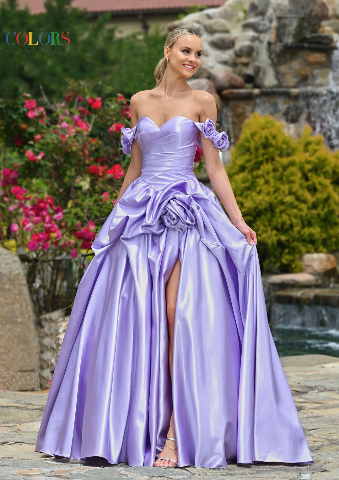 Colors 3521 Dress - FOSTANI.com