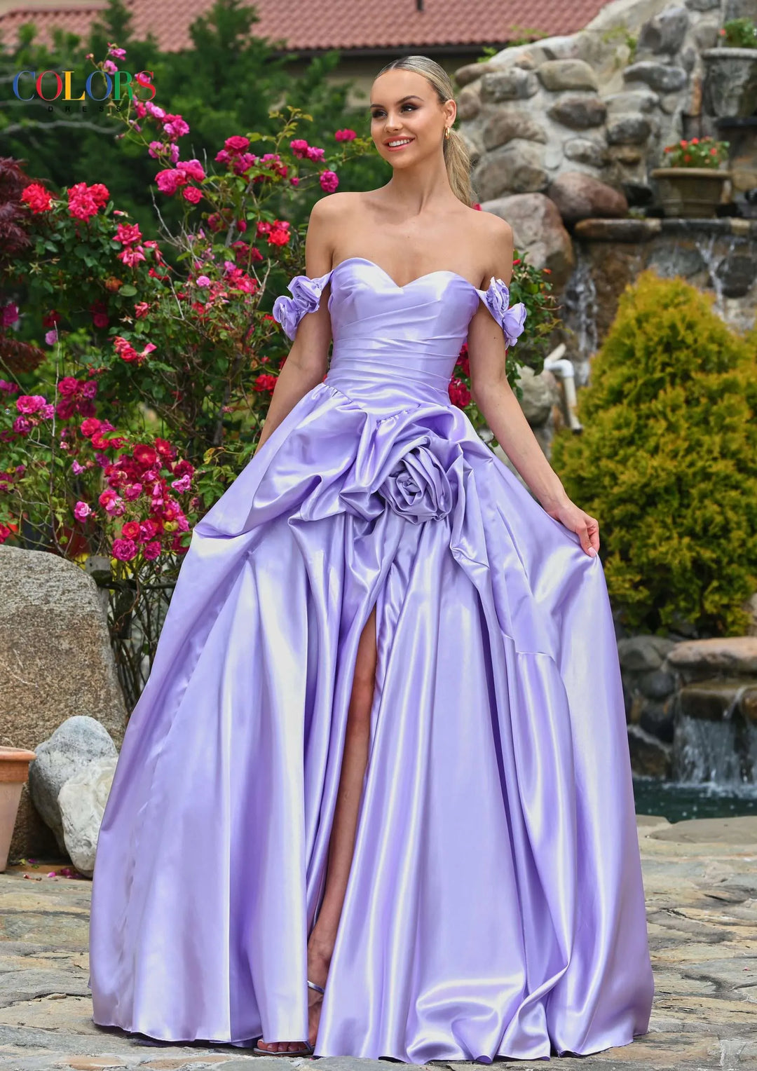 Colors 3521 Dress - FOSTANI.com
