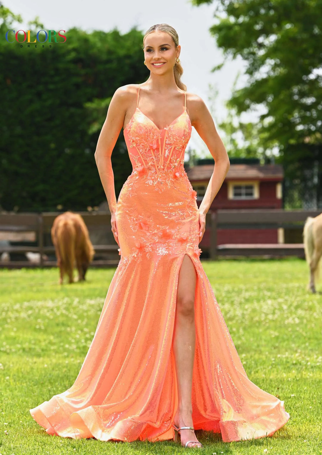 Colors 3540 Dress - FOSTANI.com