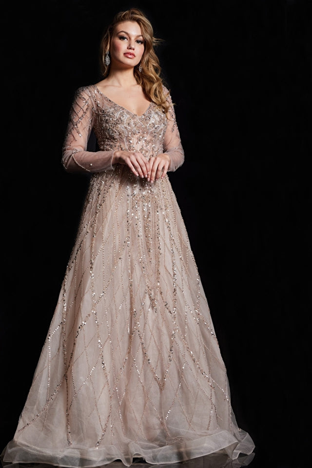 JOVANI 38589 DRESS - FOSTANI.com