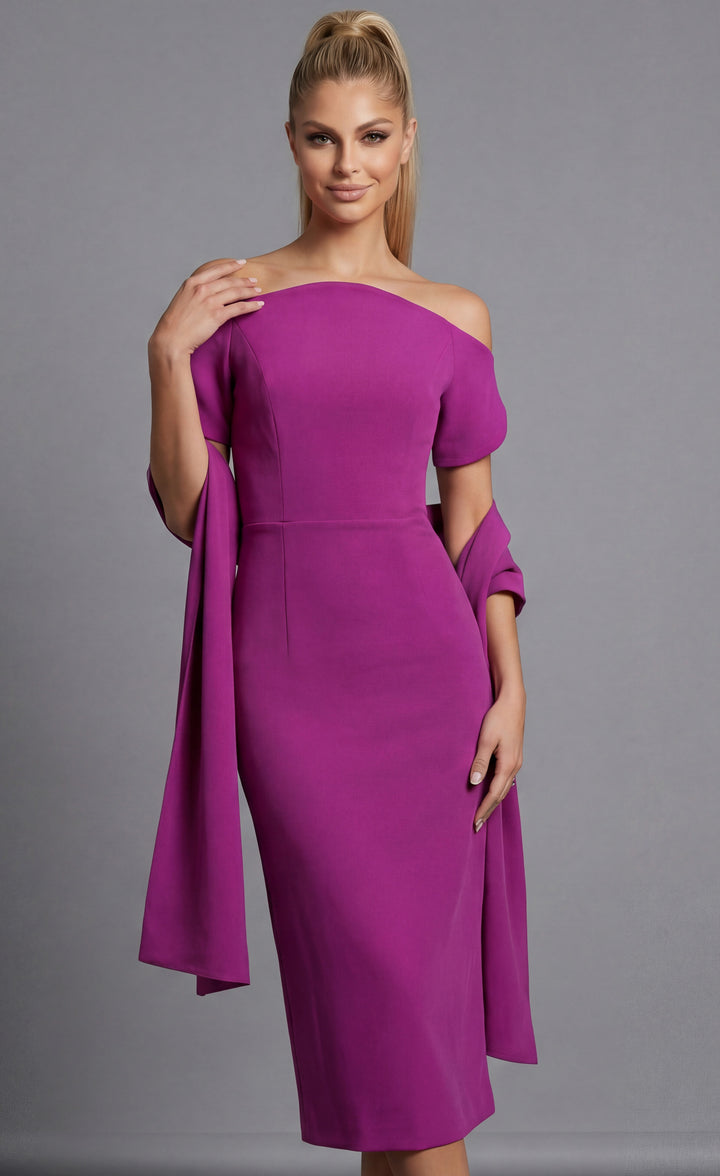 Jovani 44730 Off Shoulder Fitted Dress