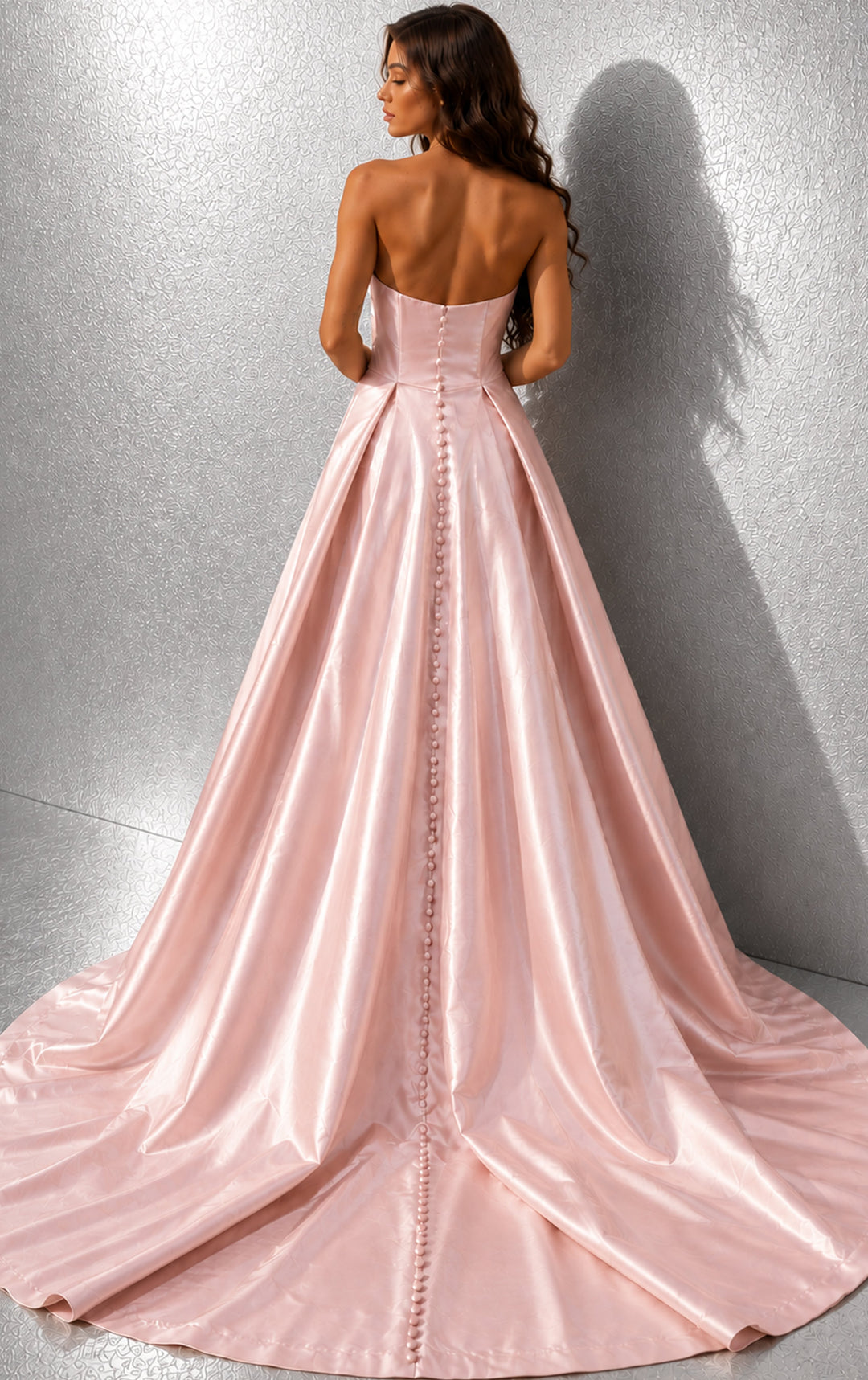 Jovani 49571 corset bodice detail
