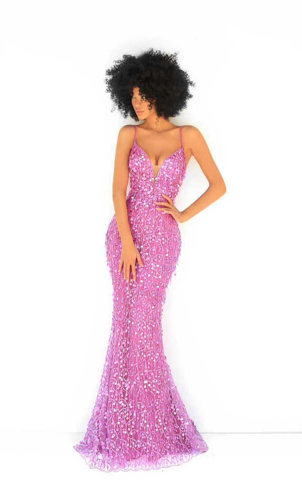 Tarik Ediz 51048 Dress - FOSTANI.com
