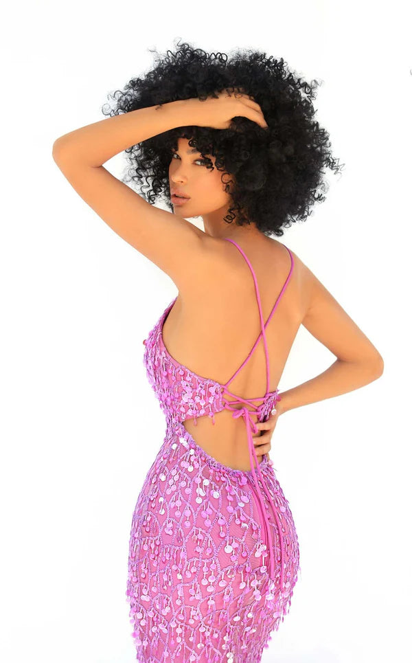 Tarik Ediz 51048 Dress - FOSTANI.com