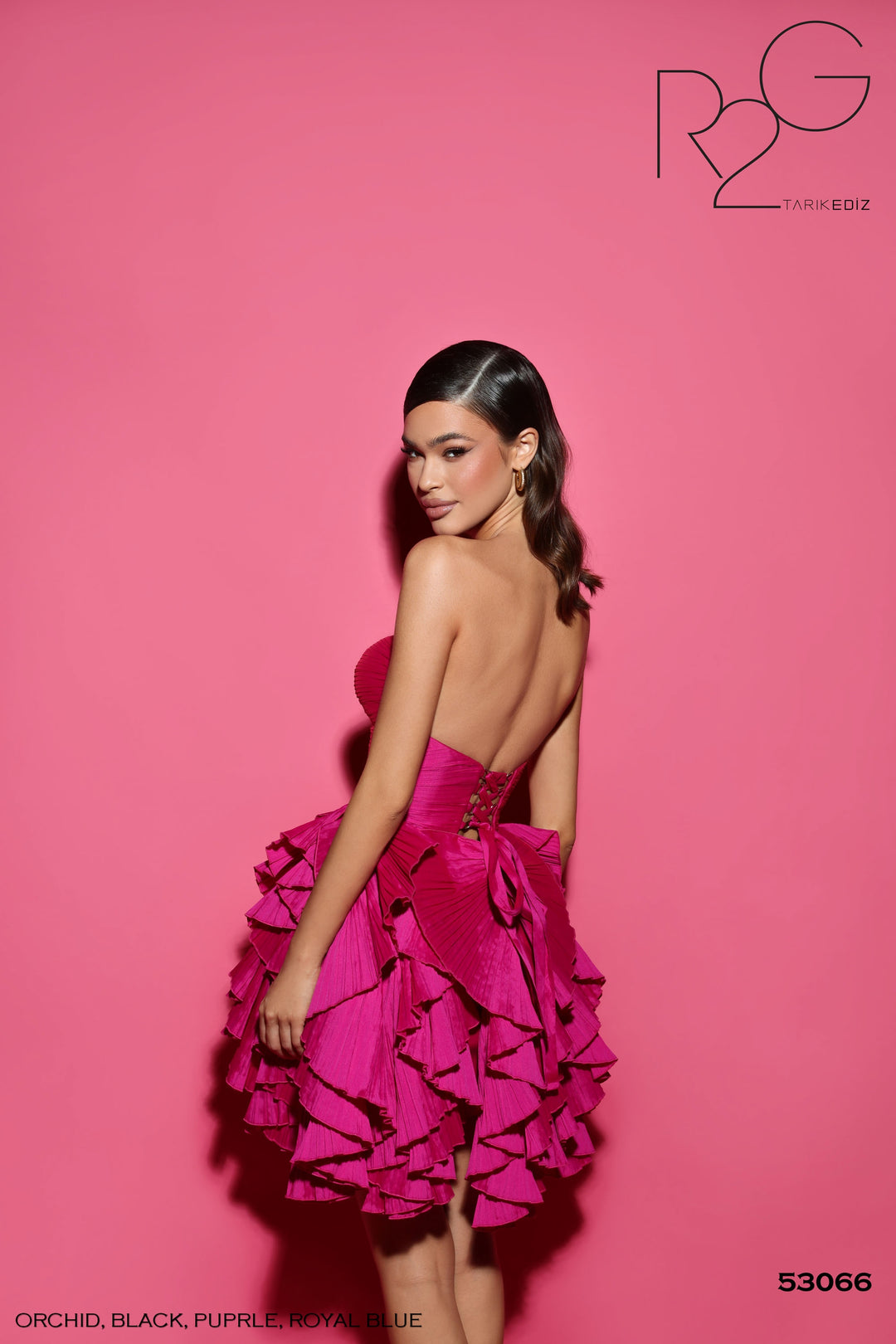 TARIK EDIZ 53066 DRESS - FOSTANI