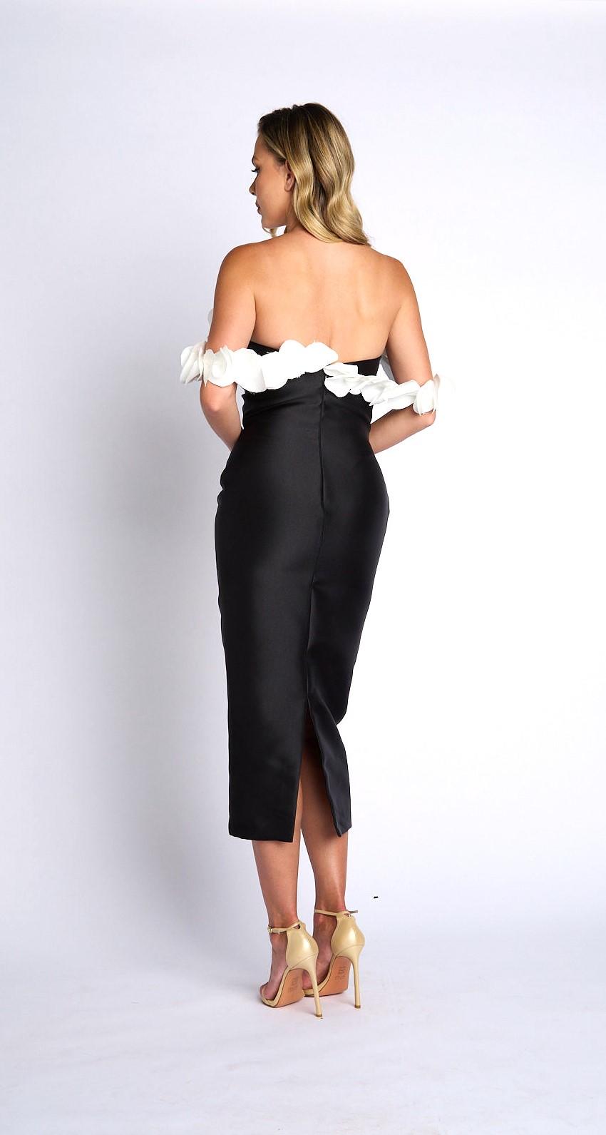 NICOLE BAKTI 7417 Dress - FOSTANI.com