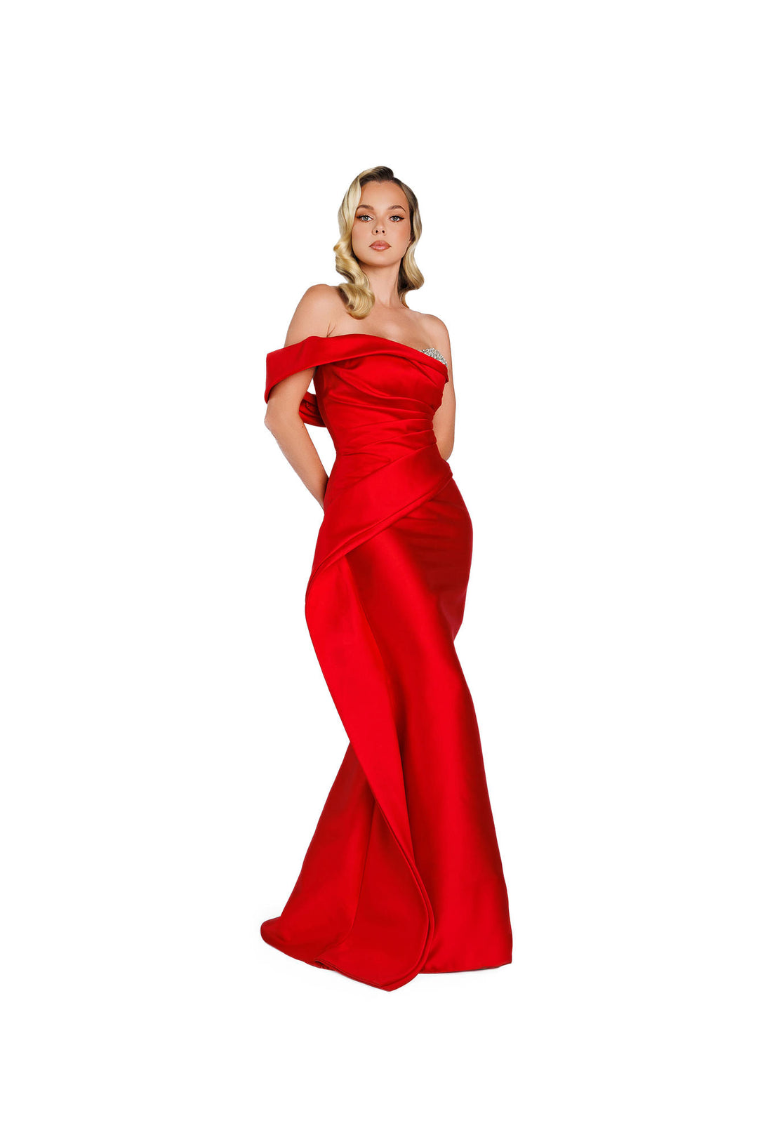 NICOLE BAKTI 7419 Dress - FOSTANI.com