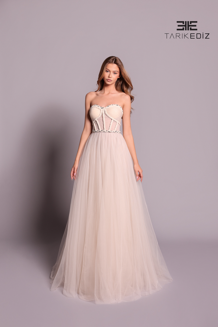 Tarik Ediz 99090 Dress - FOSTANI.com