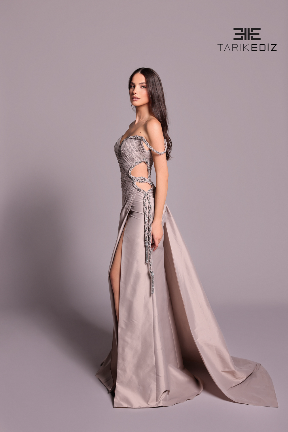 Tarik Ediz 99108 Dress - FOSTANI.com
