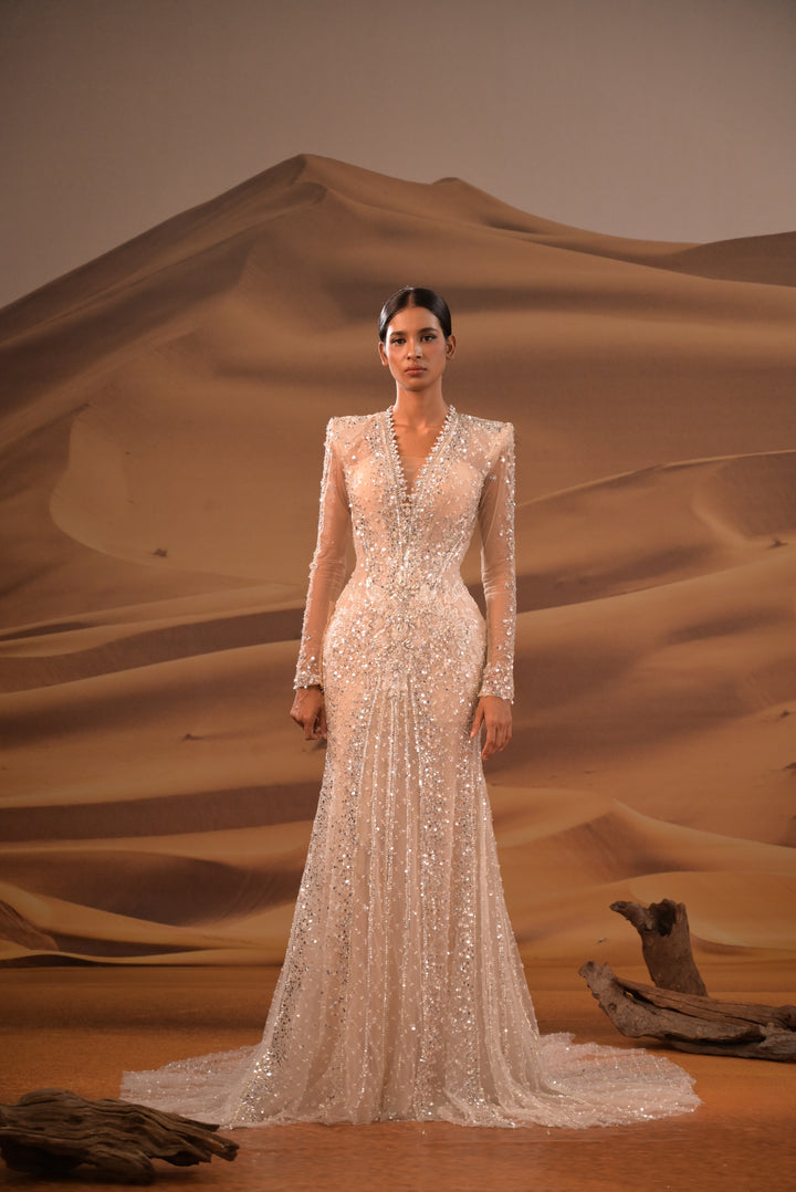 Linh Nga LMBCT352 Dress - FOSTANI.com