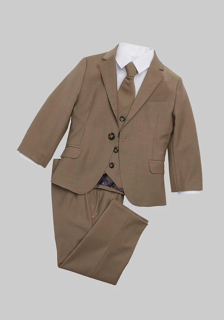 CLEO By Peanut Butter Collection Luxor Desert Beige Kids suit - FOSTANI.com