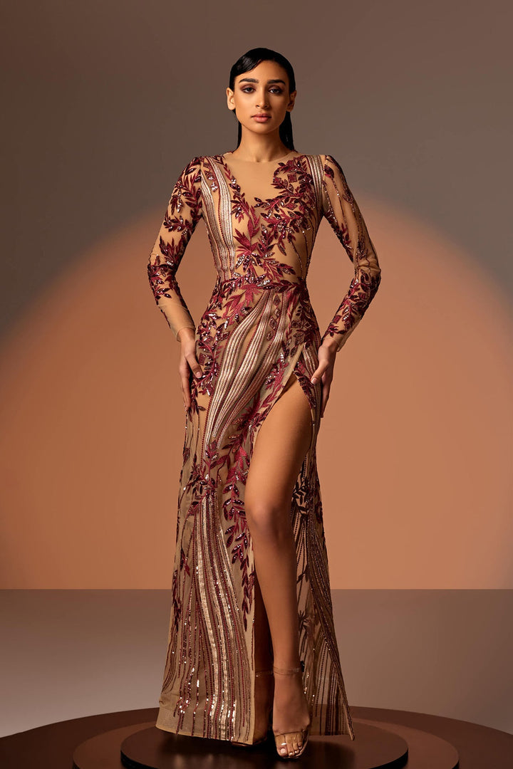 Edward Arsouni Couture 835 Dress - FOSTANI.com