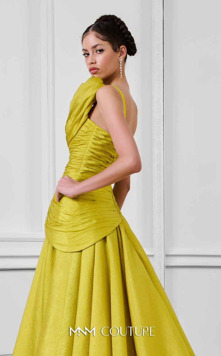 Fouad Sarkis F02923 Sweetheart One-Shoulder Asymmetric Couture Dress