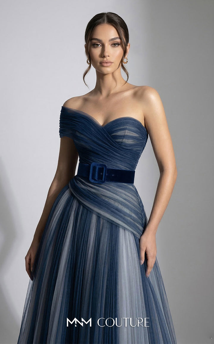 Fouad Sarkis F03008 Sleeveless A-Line Couture Dress
