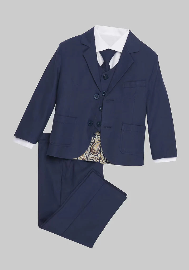 Peanut Butter Collection Joey Safari Indigo suit - FOSTANI.com