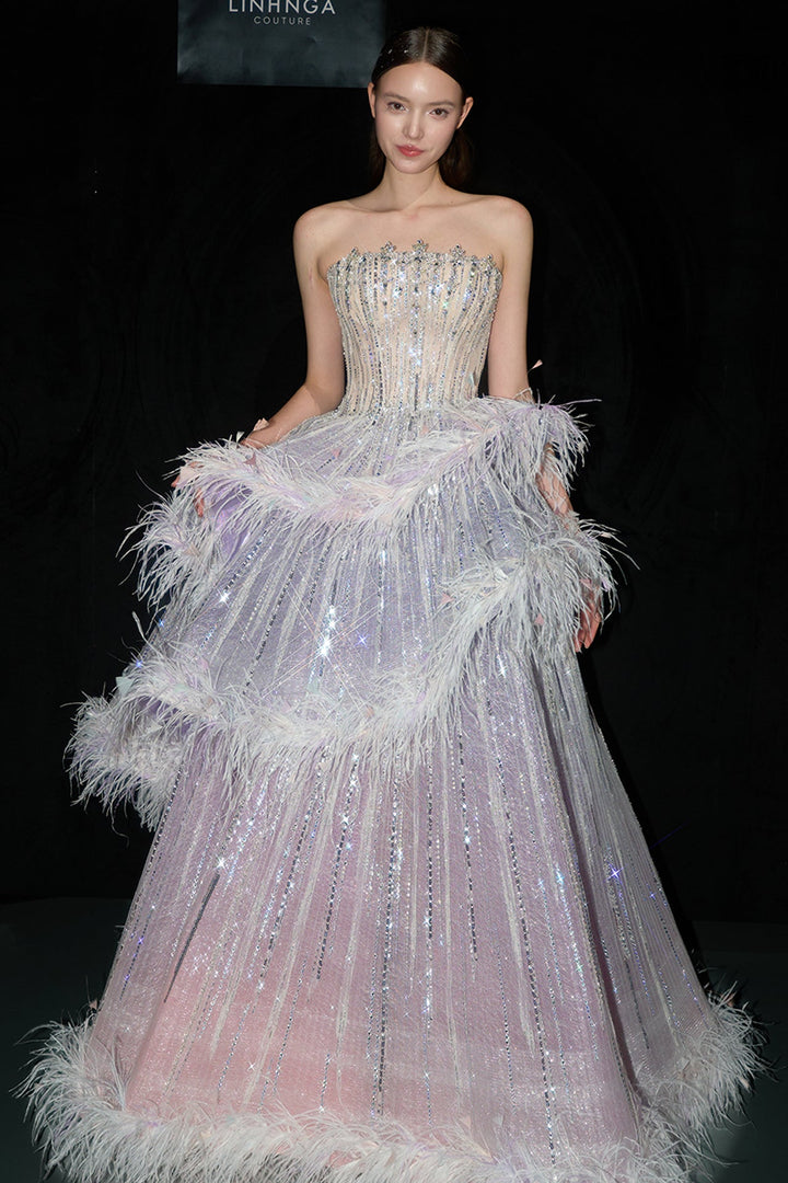 Linh Nga LMBAT274 Dress - FOSTANI.com
