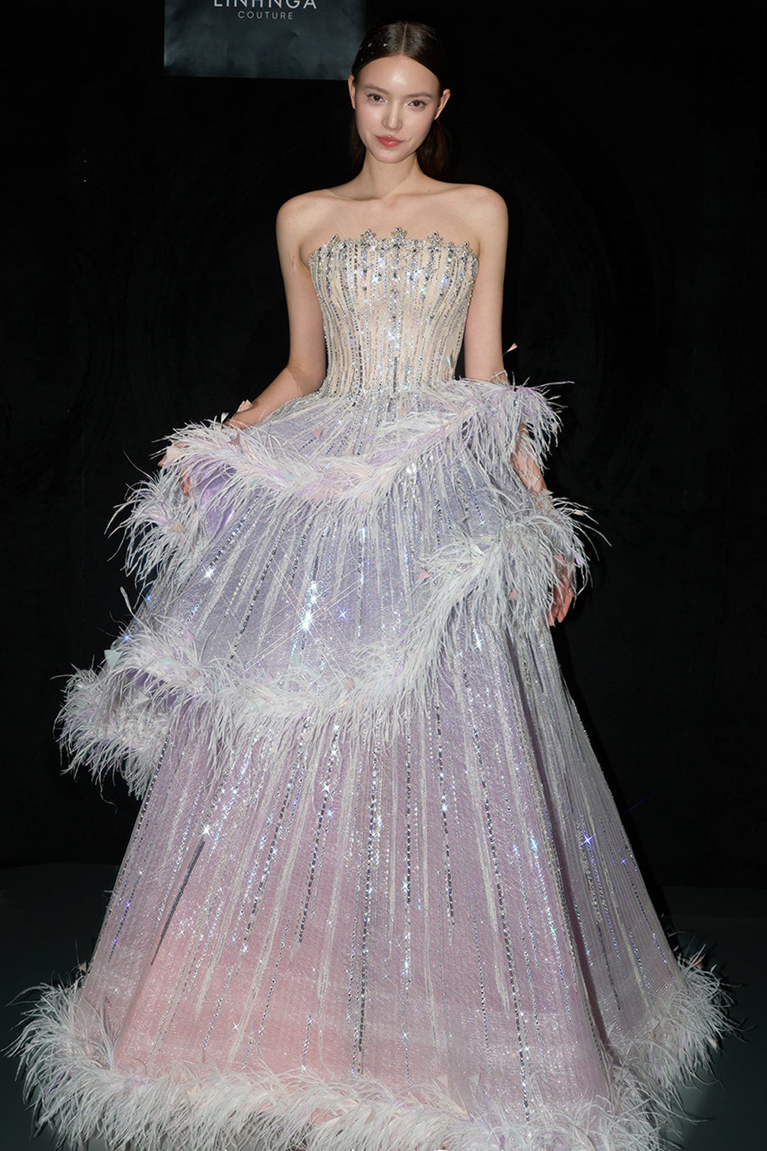 Linh Nga LMBAT274 Dress - FOSTANI.com