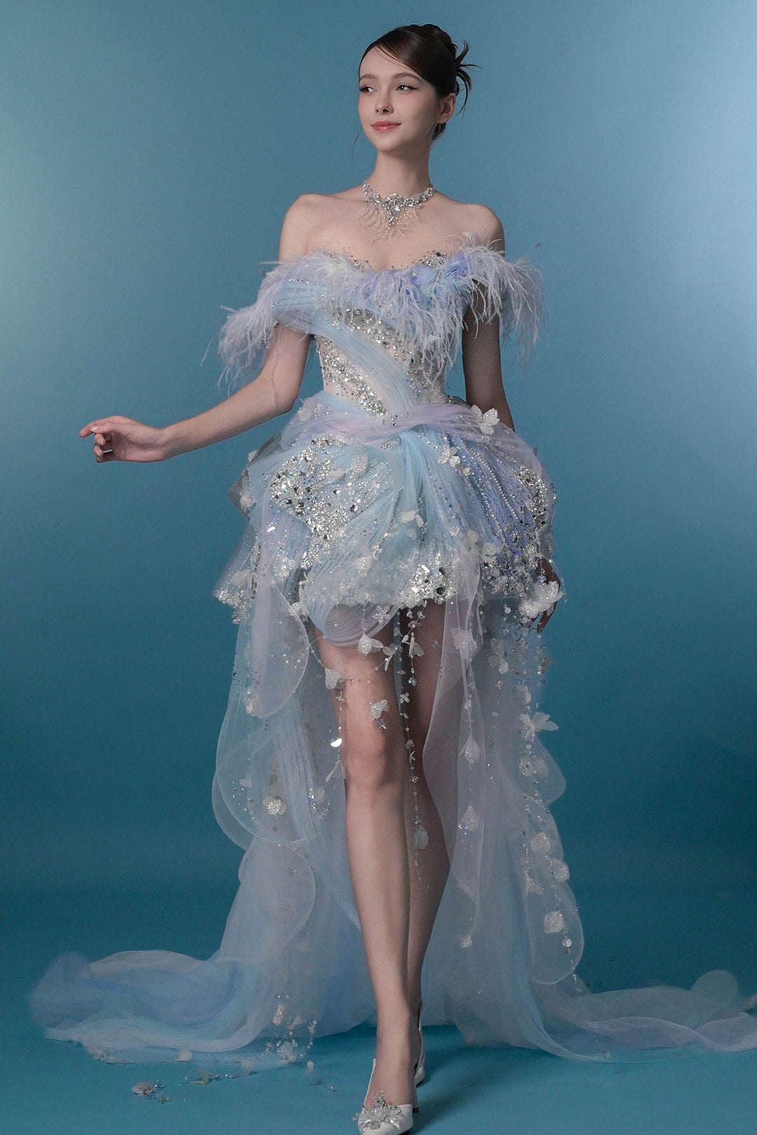 Linh Nga LMBAT279 Dress - FOSTANI.com
