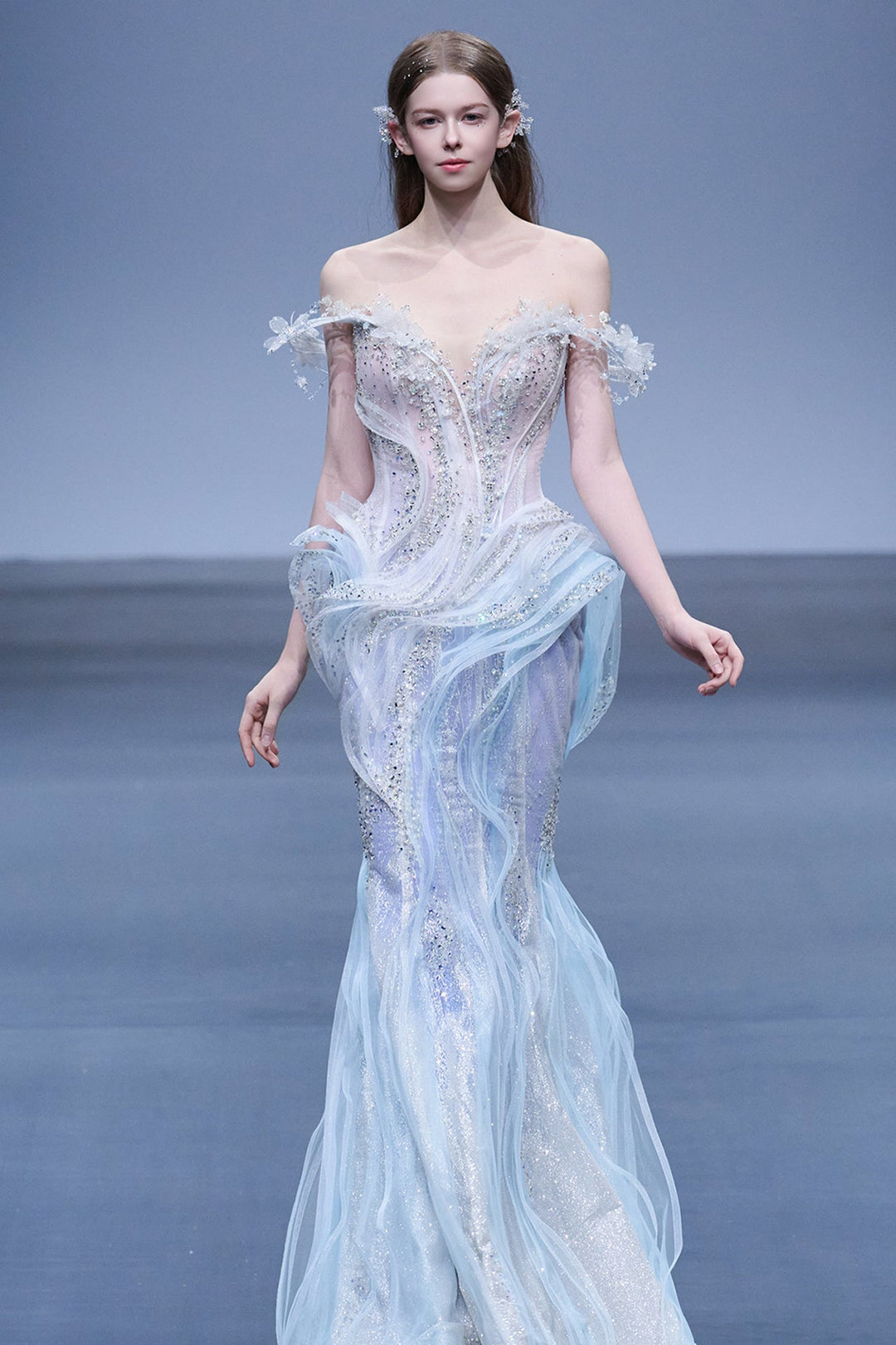 Linh Nga LMBCT363 Dress - FOSTANI.com