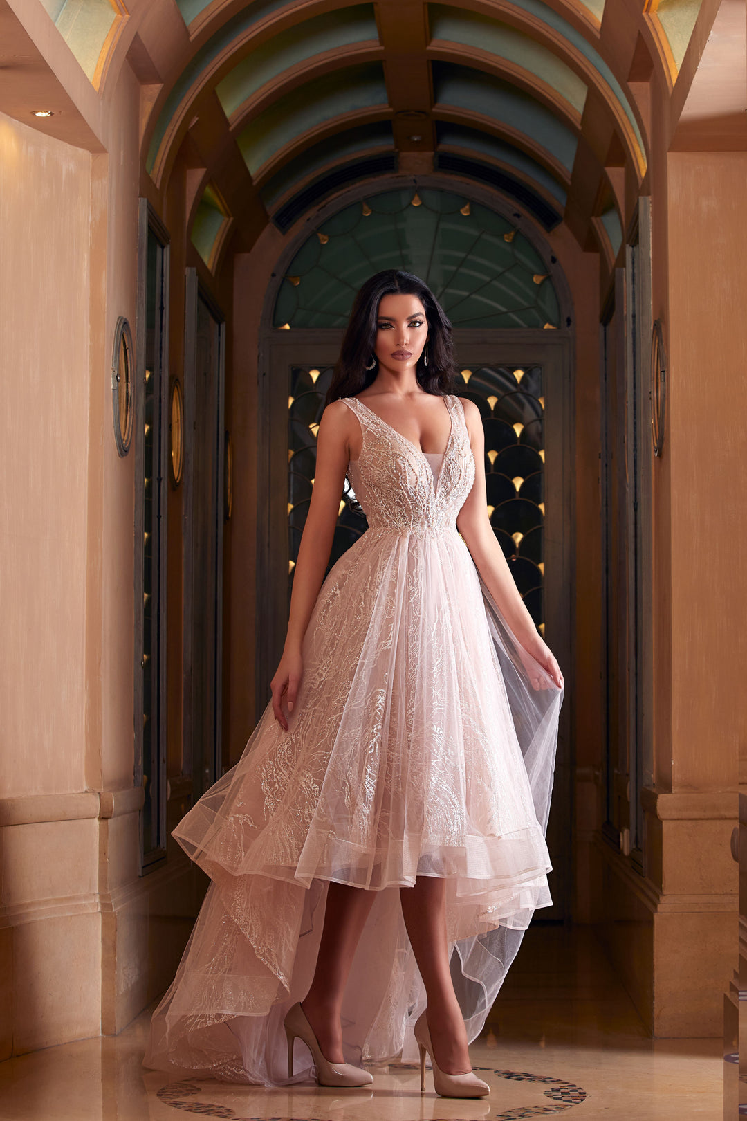 MODESSA M20280 DRESS - FOSTANI.com