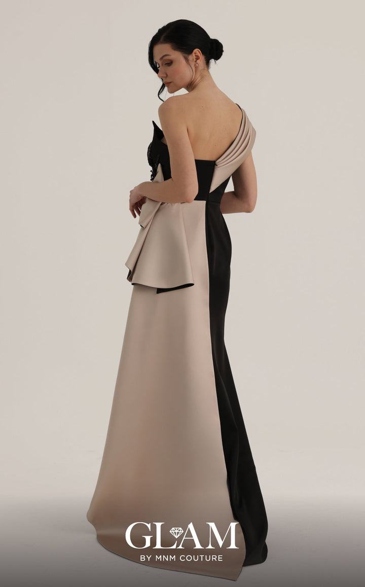 MNM Couture O07853 Sweetheart Sleeveless Modified A-Line Couture Dress